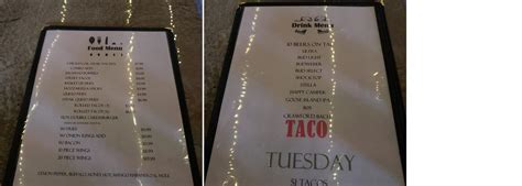 timmy z menu|Menu .